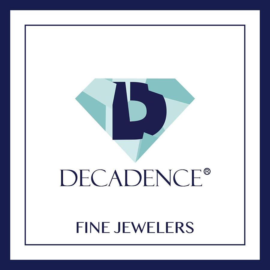 【並行輸入品】DECADENCE 10K ホワイトゴールド 6mm ラウンドロープフレーム ウサギの耳 18インチ ロープチェーンネックレス，_6