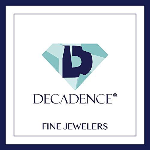 【並行輸入品】DECADENCE 10K ホワイトゴールド 6mm ラウンドロープフレーム ウサギの耳 18インチ ロープチェーンネックレス，_7