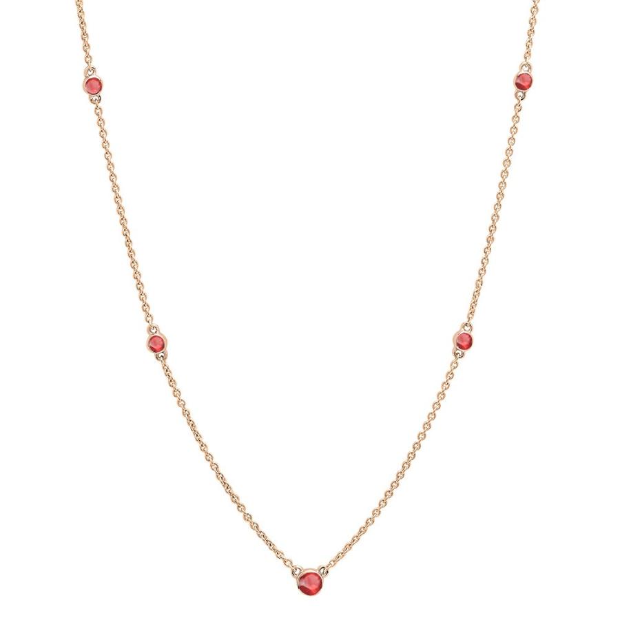 【並行輸入品】Dazzlingrock Collection (ダズリングロック コレクション) 14K ラウンドジェムストーン レディース ネの画像