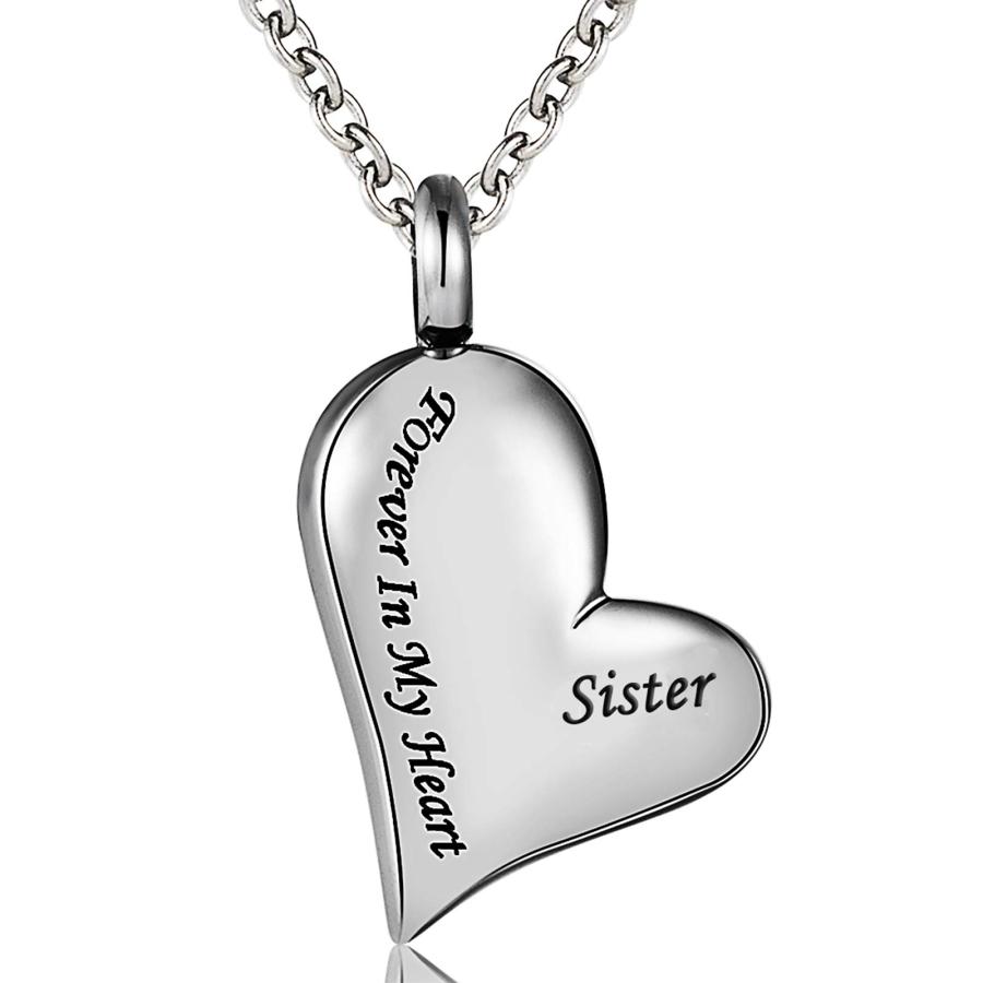 並行輸入品】火葬遺灰ネックレス Dad Forever in My Heart ステンレス 
