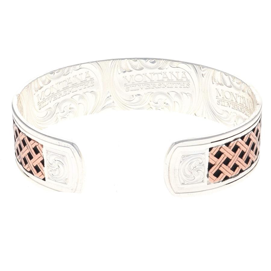 並行輸入品】Montana Silversmiths メンズ レガシー織りブレスレット