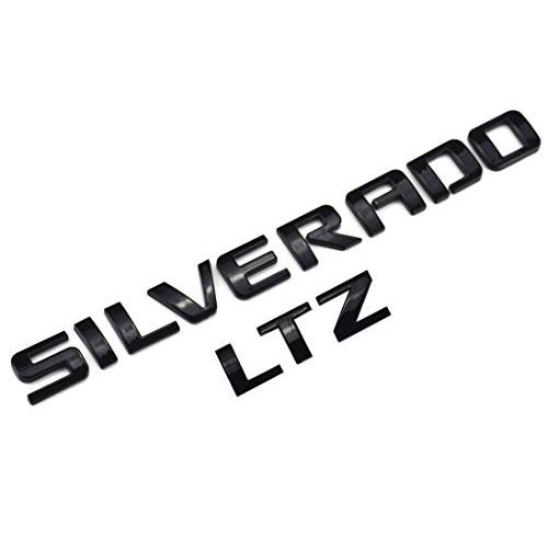 【並行輸入品】aimoll 1pc Silverado LTZネームプレート文字エンブレムバッジ3dエンブレム1500 2500hd 2011_1