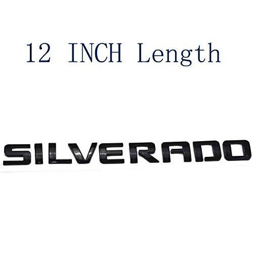 【並行輸入品】aimoll 1pc Silverado LTZネームプレート文字エンブレムバッジ3dエンブレム1500 2500hd 2011_3
