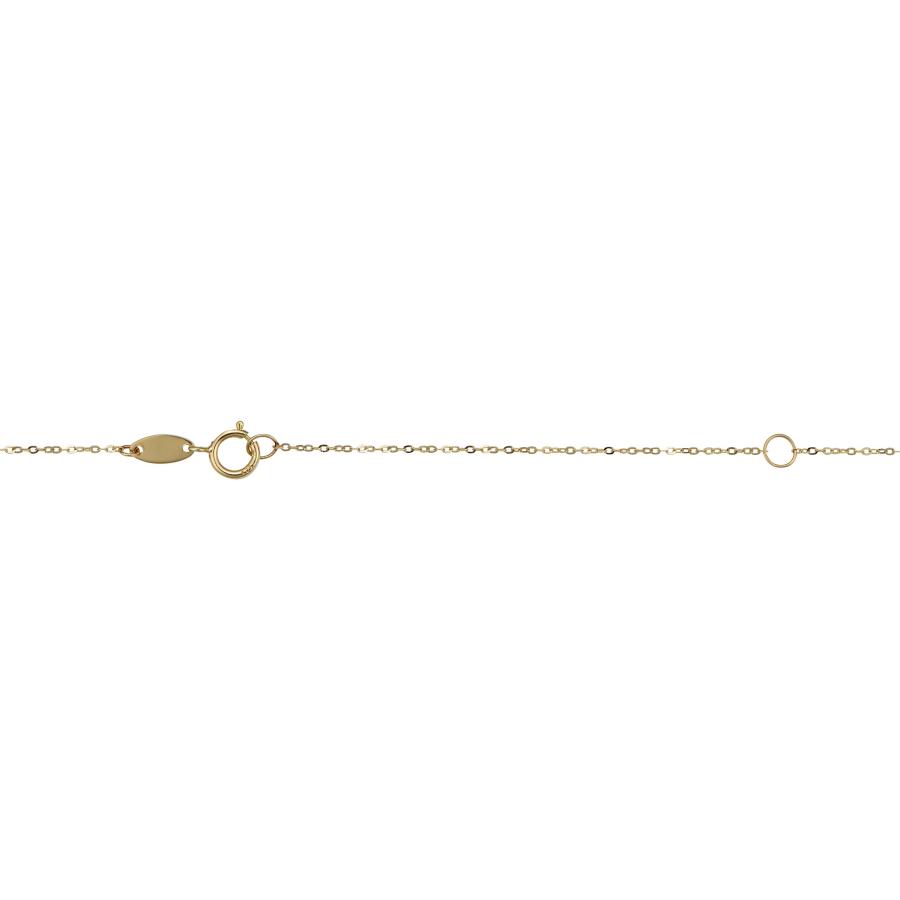 【並行輸入品】Kooljewelry 14K イエローゴールド クラダネックレス (16インチまたは18インチに調整可能)， 金属 Koolje_3