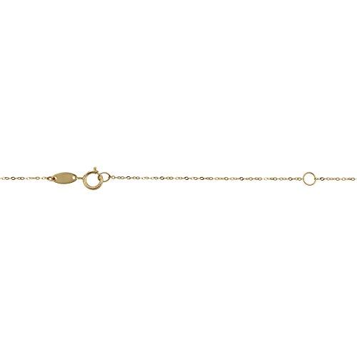 【並行輸入品】Kooljewelry 14K イエローゴールド クラダネックレス (16インチまたは18インチに調整可能)， 金属 Koolje_4