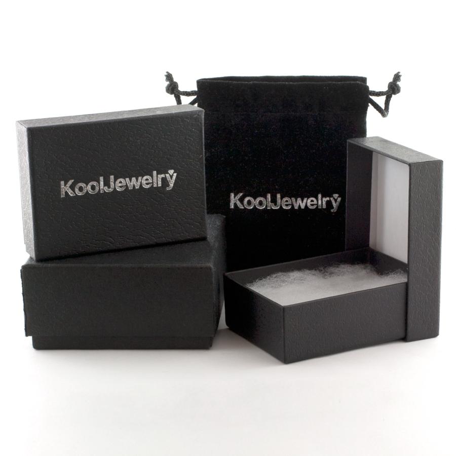 【並行輸入品】Kooljewelry 14K イエローゴールド クラダネックレス (16インチまたは18インチに調整可能)， 金属 Koolje_9