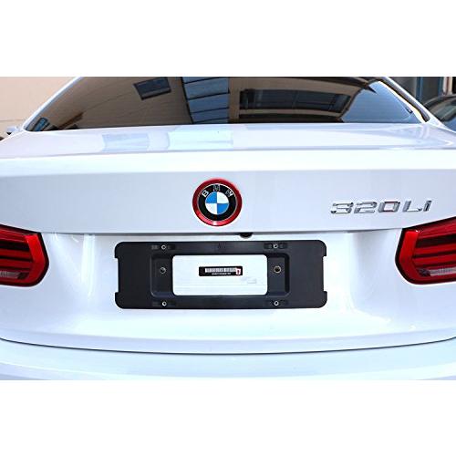 【並行輸入品】Duoles Car Front Rear Logo Decoration Cover Ring Trim Hood Emble