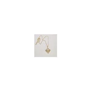 【並行輸入品】SENFAI 10 KゴールドカラーSpacecraft UFOペンダントネックレス SENFAI 10K Gold Colorの画像