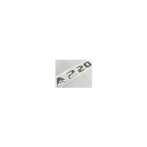 【並行輸入品】#2 GENERIC Replacement A220 Chrome Rear Trunk Emblem Badge Decal