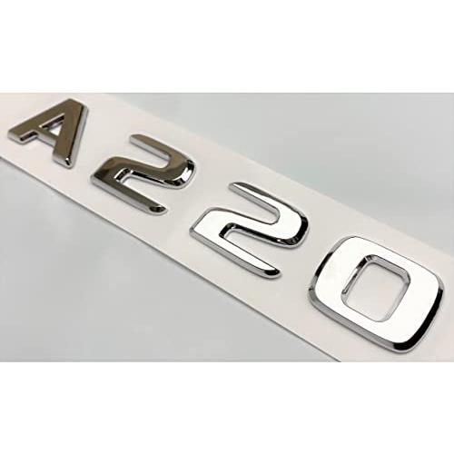 【並行輸入品】#2 GENERIC Replacement A220 Chrome Rear Trunk Emblem Badge Decal