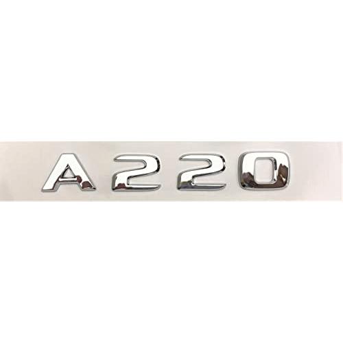 【並行輸入品】#2 GENERIC Replacement A220 Chrome Rear Trunk Emblem Badge Decal