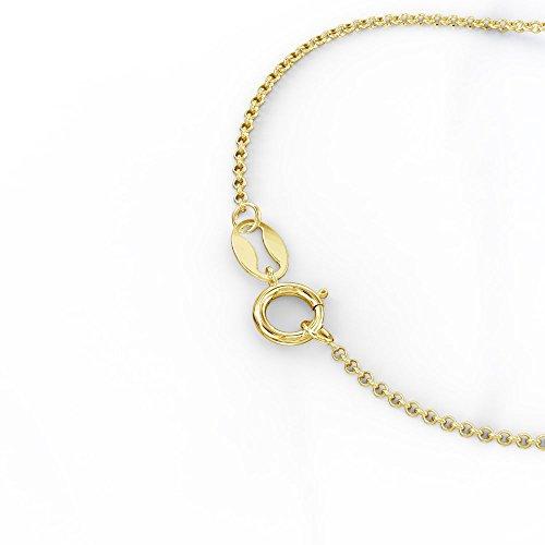 【並行輸入品】JEWLR 14Kゴールド Love to Infinity ブレスレット カスタマイズ可, イエローゴールド TSD 14K Yの画像