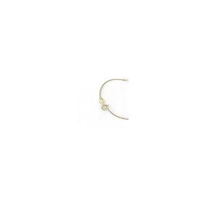 【並行輸入品】JEWLR 14Kゴールド Love to Infinity ブレスレット カスタマイズ可, イエローゴールド TSD 14K Yの画像