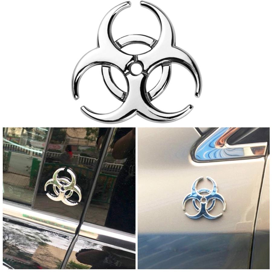 【並行輸入品】HINSCR Resi dent Ev il Strain 3D Metal Decals Multicolor Electroの画像