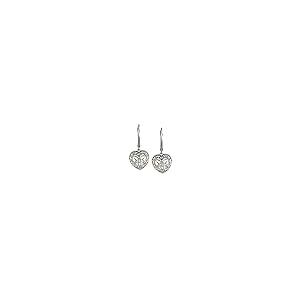 【並行輸入品】スターリングシルバー。02?Ctwダイヤモンドレバーバックイヤリング Sterling Silver .02 CTW Diamonの画像