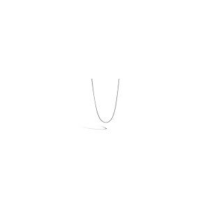 【並行輸入品】クラシックチェーン シルバー ミニネックレス 2.5mm, 16, スターリングシルバー, 宝石なし Classic Chainの画像