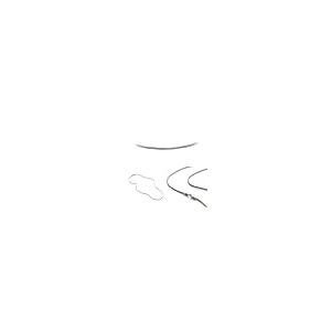 【並行輸入品】クラシックチェーン シルバー ミニネックレス 2.5mm, 16, スターリングシルバー, 宝石なし Classic Chainの画像