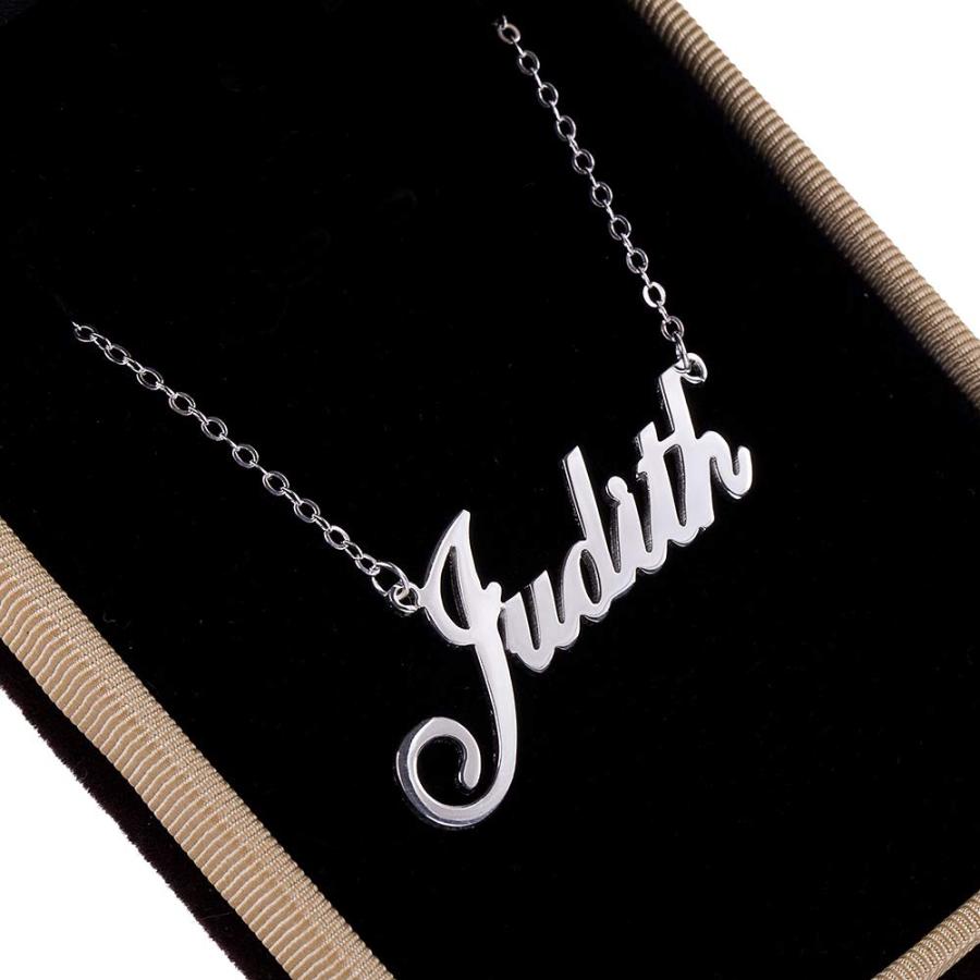 【並行輸入品】Personalized Name Necklace Custom Necklace for Women/Men Rose Go