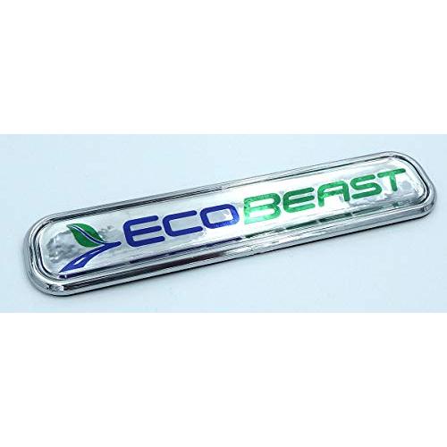 【並行輸入品】EcoBeast クロムエンブレム 3D デカール 車 5.3インチ EcoBeast Chrome Emblem 3D Decaの画像