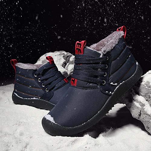 【並行輸入品】[SHEC] メンズ US サイズ: US size 6.5=EU size 39 カラー: ブルー Mens Snow Boot_4