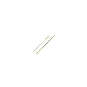 【並行輸入品】14K イエローソリッドゴールド 宗教 聖クリストファー チャームペンダント 1.2mm ボックスチェーンネックレス ゴールド Iの画像