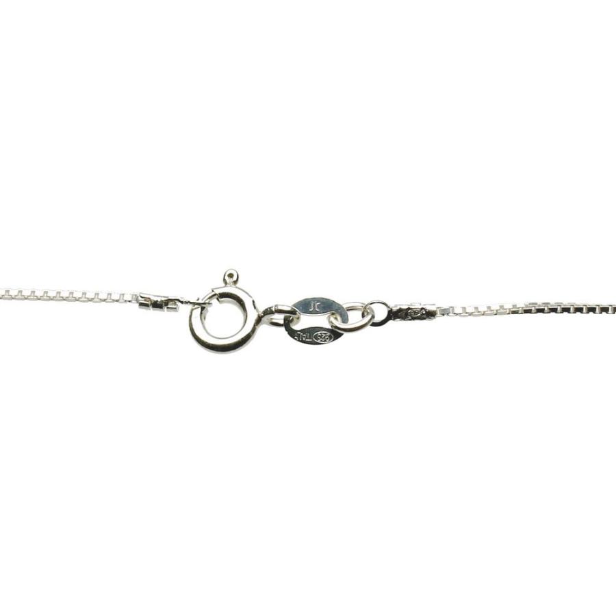 【並行輸入品】スターリングシルバー 小さなイルカ チャーム ボックスチェーン ニッケルフリー ネックレス イタリア Sterling Silveの画像