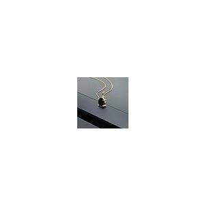 【並行輸入品】[Gem Stone King] 4.02カラット 天然 オニキス ネックレス レディース 天然 ダイヤモンド 14金 イエローゴの画像