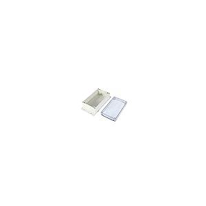 クリアカバー ジャンクションボックス IP65 防水 ABS プロジェクトケース エンクロージャー 壁用マウントパネル付き 並行輸入品 【Nineleaf】