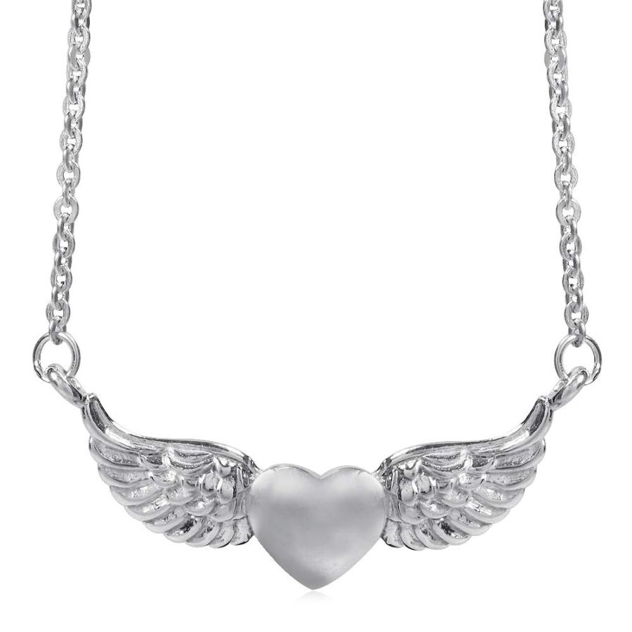 並行輸入品】Silvershake 925スターリングシルバー ラブハート 天使の