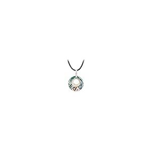 【並行輸入品】YAZILIND Sea Abalone Shell Pendant Necklace Alloy Hollow Curb Ch_2