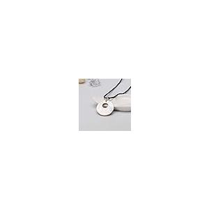 【並行輸入品】YAZILIND Sea Abalone Shell Pendant Necklace Alloy Hollow Curb Ch_8