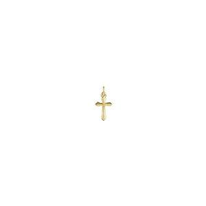 【並行輸入品】Diamond2Deal 14K イエローゴールド クロスペンダントネックレス レディース， 金属 Diamond2Deal 14_2