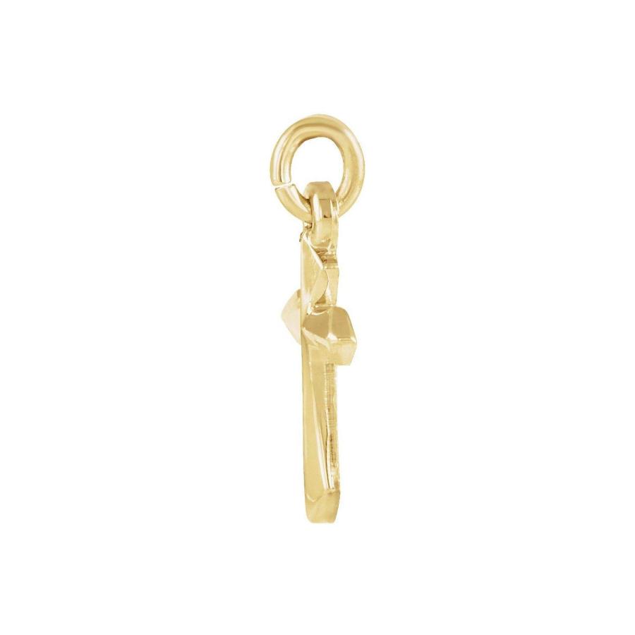 【並行輸入品】Diamond2Deal 14K イエローゴールド クロスペンダントネックレス レディース， 金属 Diamond2Deal 14_3