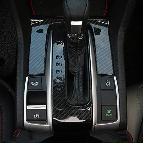 【並行輸入品】Kadore インテリア ギア シフト モールディング ストリップ カバートリム 2016 2017 ホンダ シビック 10thの画像