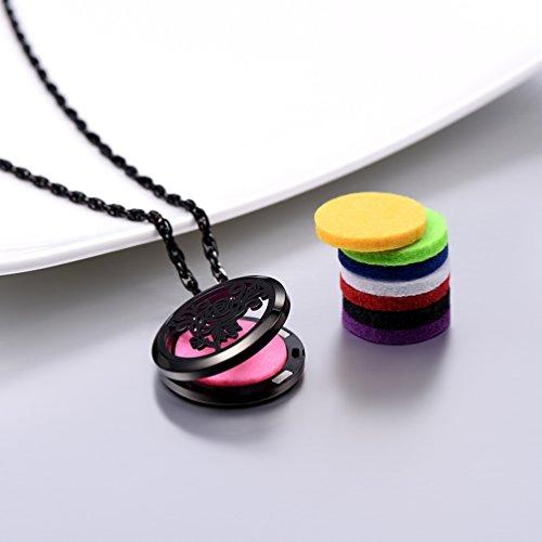 【並行輸入品】PROSTEEL Personalized Customize Diffuser Aromatherapy Necklace，P_4