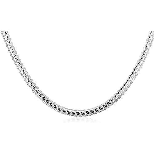 【並行輸入品】Ccy trendy 5mm 18 inches 925 Sterling Silver Plated Chain Neckla_1