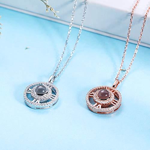 【並行輸入品】Getname Necklace Personalized Projective Photo Necklace Sterlingの画像