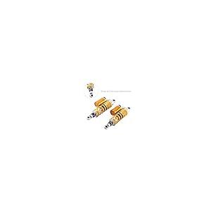 【並行輸入品】Mallofusa 330mm 13Inch Motorcycle Air Shock Absorbers Adjustableの画像