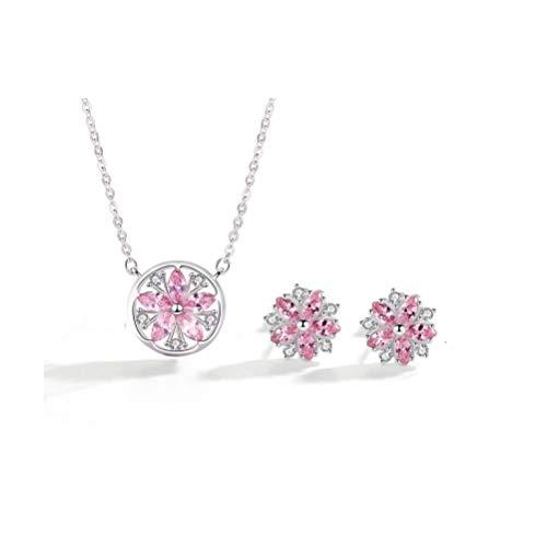 【並行輸入品】Lam Sence スターリングシルバー 桜の花 ジュエリー レディース ガールズ Lam Sence Sterling Silv