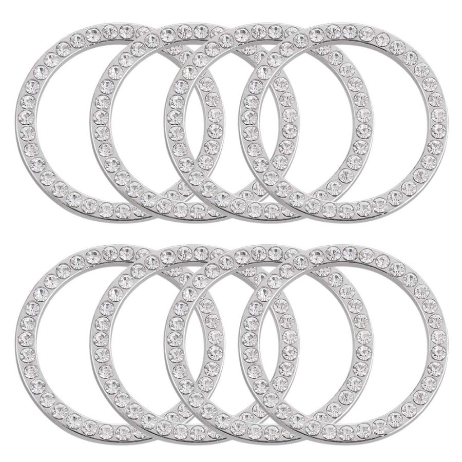 【並行輸入品】9 MOON 8 Pack Car Accessories for Women   Car Accessories Crystaの画像