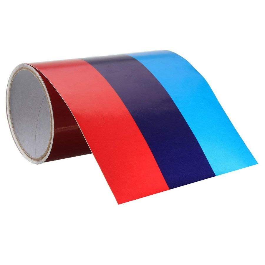 【並行輸入品】AutoE 3 Meters M Colored Stripe Car Hood Roof Sticker Vinyl Decaの画像