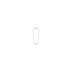 【並行輸入品】SURANO DESIGN JEWELRY スターリングシルバー ネックレス レインボー マルチカラー CZ ストーン 横向き クの画像