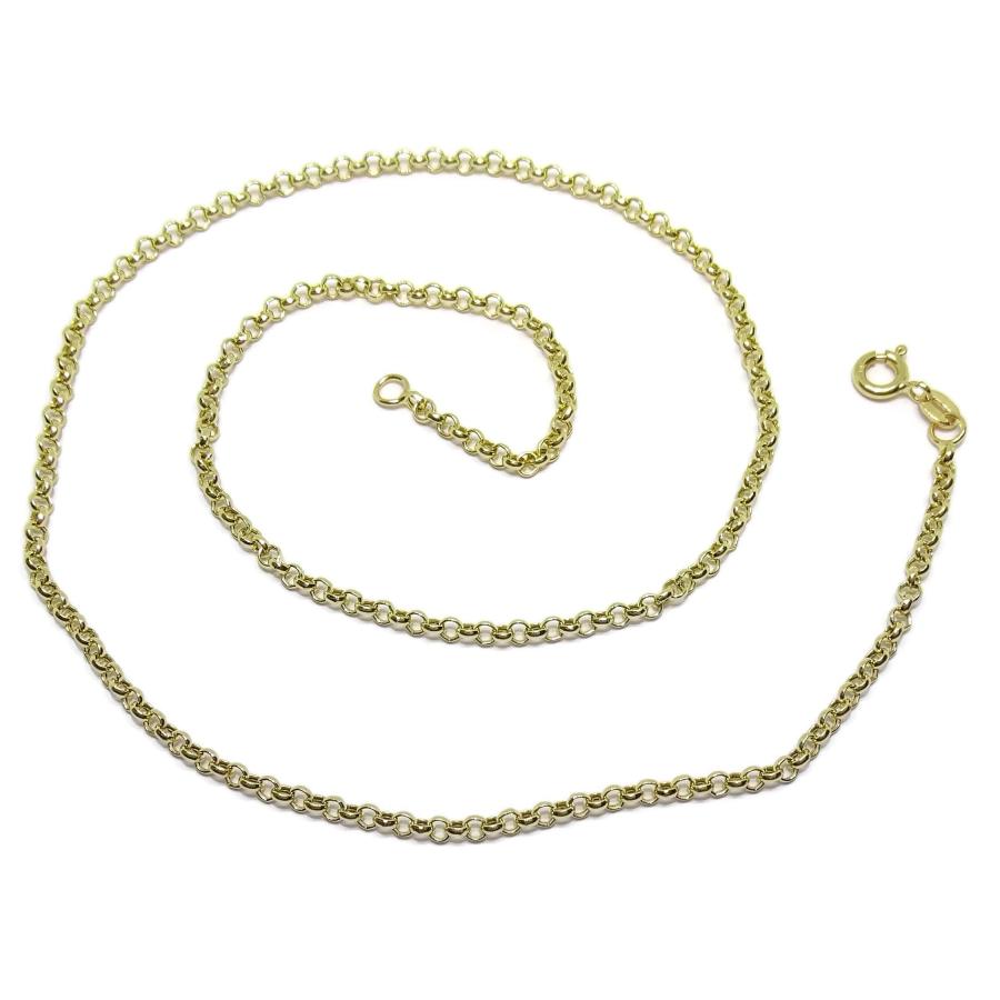 【並行輸入品】Never say Never 18K Yellow Gold Fashionable Necklace Jewelry | Iの画像