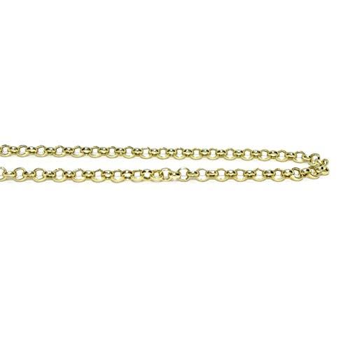 【並行輸入品】Never say Never 18K Yellow Gold Fashionable Necklace Jewelry | Iの画像