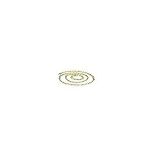 【並行輸入品】14Kリアルイエローゴールド 4.7mm 輝く膨らんだソリッドマリナーチェーンネックレス メンズ ブレスレット バングル 足アンクの画像