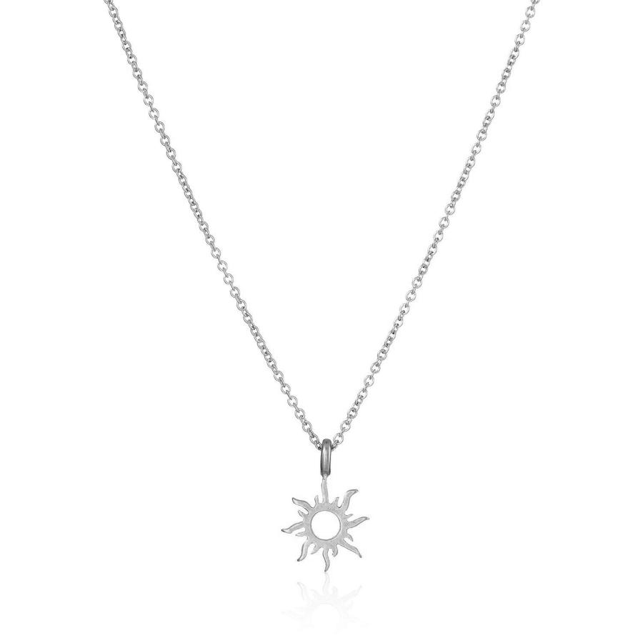【並行輸入品】HUNO ファッションサンネックレス 鎖骨チェーン 太陽光 太陽の光 ペンダントネックレス メッセージカード付き 友情 優美 ゴー_3