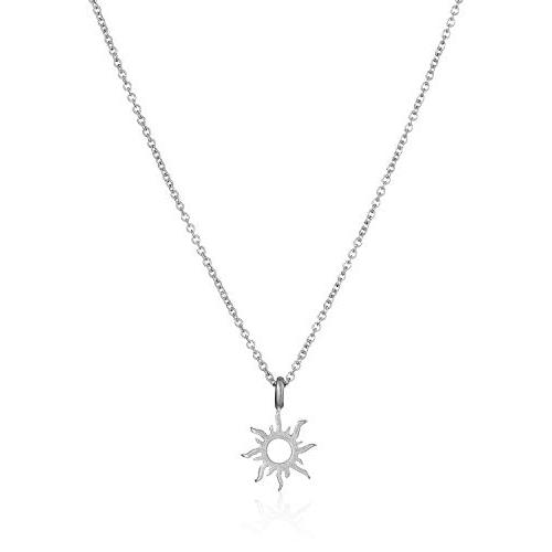 【並行輸入品】HUNO ファッションサンネックレス 鎖骨チェーン 太陽光 太陽の光 ペンダントネックレス メッセージカード付き 友情 優美 ゴー_4