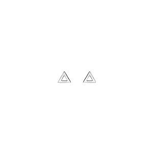 【並行輸入品】Sterling Silver Triangle Earringsの画像