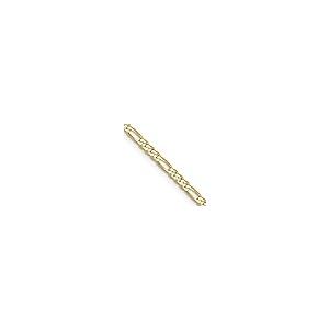 【並行輸入品】10k イエローゴールド 2.2mm フィガロリンクブレスレット Diamond2Deal 10k Yellow Gold 2.2の画像