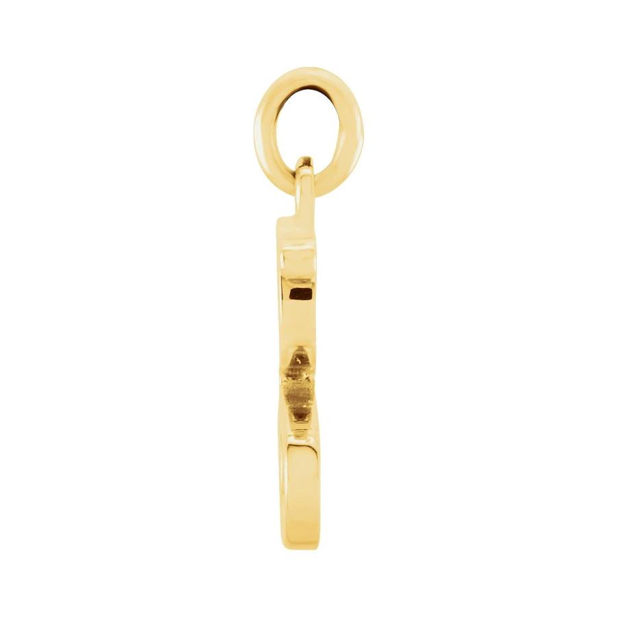 【並行輸入品】14Kイエローゴールド「g」小文字イニシャルペンダント Diamond2Deal 14K Yellow Gold g Lowerc_3